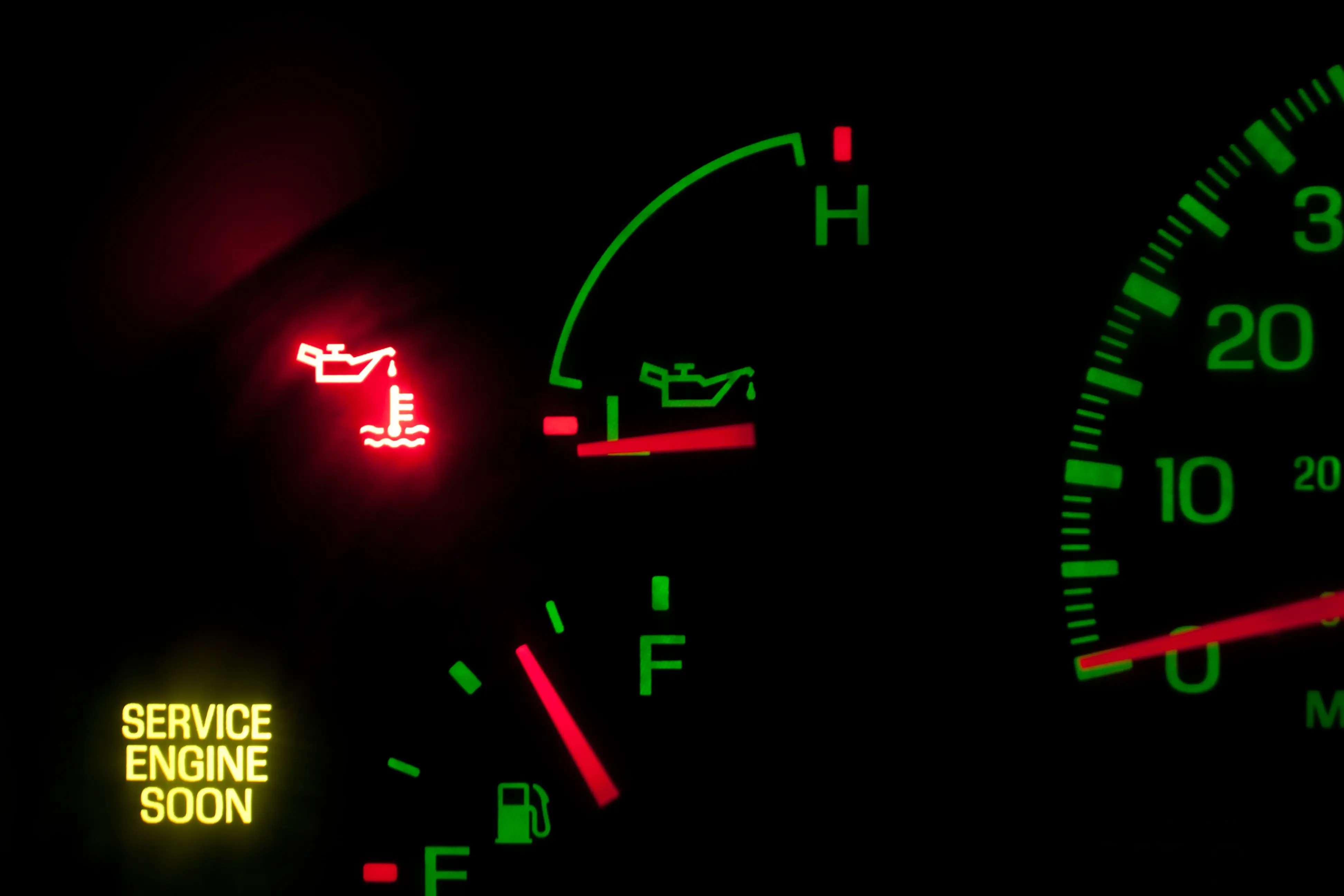 warning lights